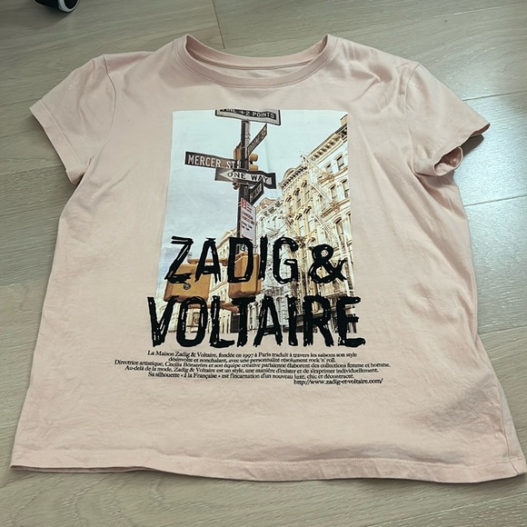 Zadig & Voltaire Tshirt - Picture 1 of 4